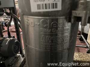 Lot Of Two Stainless Steel AFF Cartridge Filters F-4316 AandB