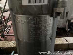 Lot Of Two Stainless Steel AFF Cartridge Filters F-4316 AandB