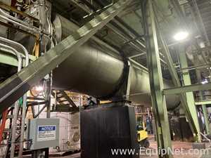 FMC 8 X 60 Foot Sanitary Stainless Steel Rotary Dryer  F-4607