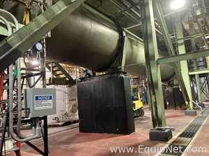 FMC 8 X 60 Foot Sanitary Stainless Steel Rotary Dryer  F-4607
