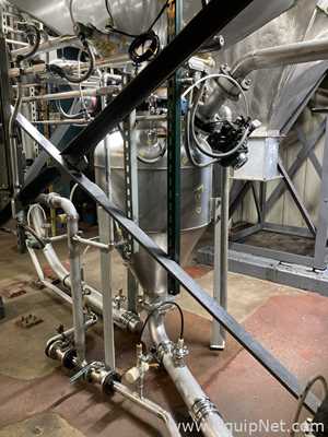 FMC 8 X 60 Foot Sanitary Stainless Steel Rotary Dryer  F-4607