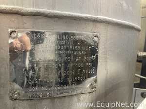 FMC 8 X 60 Foot Sanitary Stainless Steel Rotary Dryer  F-4607