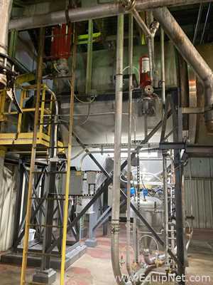 FMC 8 X 60 Foot Sanitary Stainless Steel Rotary Dryer  F-4607