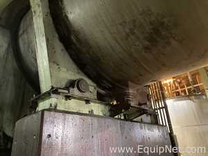 FMC 8 X 60 Foot Sanitary Stainless Steel Rotary Dryer  F-4607