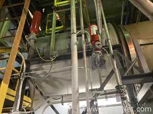 FMC 8 X 60 Foot Sanitary Stainless Steel Rotary Dryer  F-4607