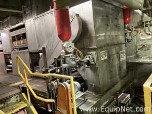 FMC 8 X 60 Foot Sanitary Stainless Steel Rotary Dryer  F-4607