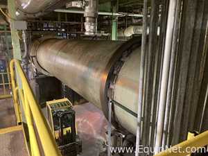 FMC 8 X 60 Foot Sanitary Stainless Steel Rotary Dryer  F-4607