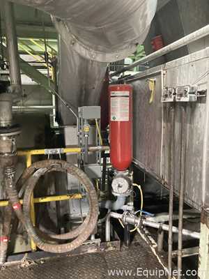 FMC 8 X 60 Foot Sanitary Stainless Steel Rotary Dryer  F-4607