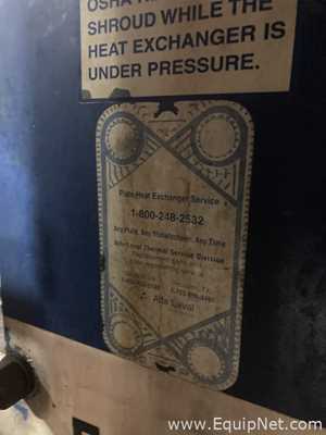 Alpha Laval 40.20 Stainless Steel Plate and Frame Heat Exchanger  E-4317
