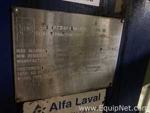 Alpha Laval 40.20 Stainless Steel Plate and Frame Heat Exchanger  E-4317