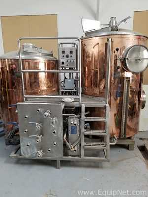 The Pub Brewing Company 7 BBL Brew Skid with Filler Chiller and Boiler