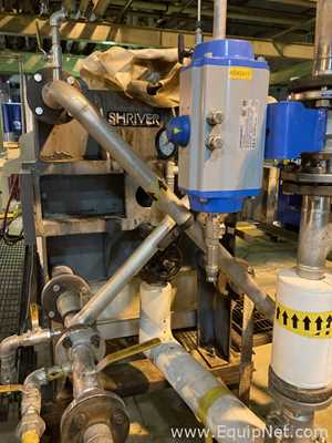 Shriver 36 Inch Poly Plate And Frame Filter Press