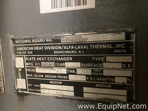 Intercambiador de Calor American Heat Division Alfa Laval Thermal, Inc. P32S7