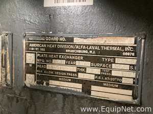Intercambiador de Calor American Heat Division Alfa Laval Thermal, Inc. P32S7