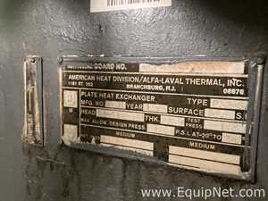 Intercambiador de Calor American Heat Division Alfa Laval Thermal, Inc. P32-S