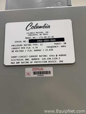 Inversor de Paletes Columbia Machine, Inc. LTS-PD-IC-OC