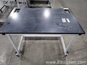 Lot of 7 Lab Crafters LBFW48 Rolling Tables