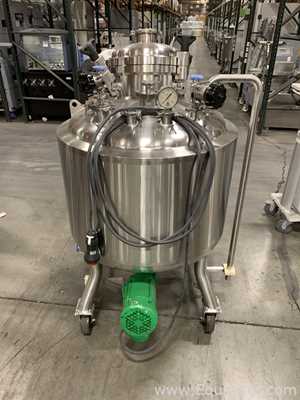 Stainless Technologies - ABEC 300 Liter Insulated Mobile Mixing Tank - V-3418