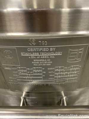 Stainless Technologies - ABEC 300 Liter Insulated Mobile Mixing Tank - V-3418