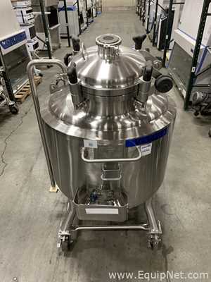 Stainless Technologies - ABEC 300 Liter Insulated Mobile Mixing Tank - V-3423