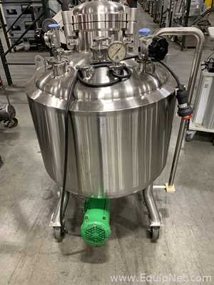 Stainless Technologies - ABEC 300 Liter Insulated Mobile Mixing Tank - V-3423