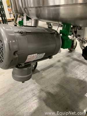 Precision Stainless 300 Liter Insulated Mobile Mixing Tank - V-3481