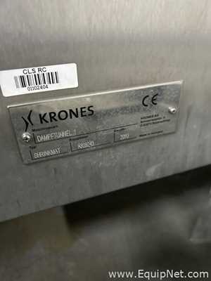 Krones 70cl Glass Bottle 10k/hour Capacity Sleeving and Sanitizing Line
