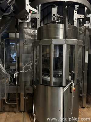 Krones 70cl Glass Bottle 10k/hour Capacity Sleeving and Sanitizing Line