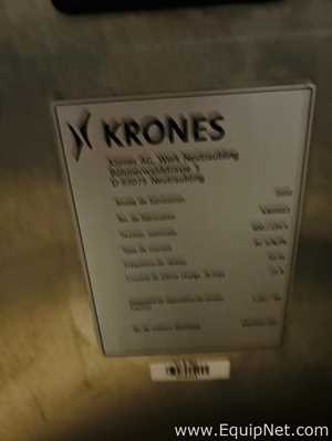Krones 70cl Glass Bottle 10k/hour Capacity Sleeving and Sanitizing Line