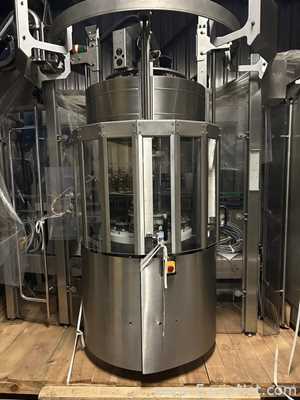 Krones 70cl Glass Bottle 10k/hour Capacity Sleeving and Sanitizing Line