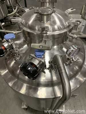 Precision Stainless 300 Liter Insulated Mobile Mixing Tank - V-3122A