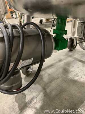 Precision Stainless 300 Liter Insulated Mobile Mixing Tank - V-3122A