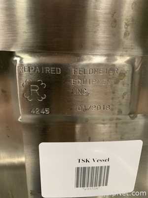 Precision Stainless 300 Liter Insulated Mobile Mixing Tank - V-3122A