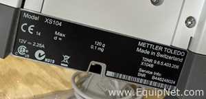 Mettler Toledo XS104 Analytical Balance