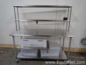 Mesa/Bancada aço inox Uline 