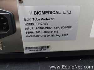 H Biomedical Ltd HBV-100 Multi-Tube Vortexer