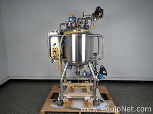 Paul Mueller 100 Liter Mobile Jacketed Mixing Tank - TA-0104