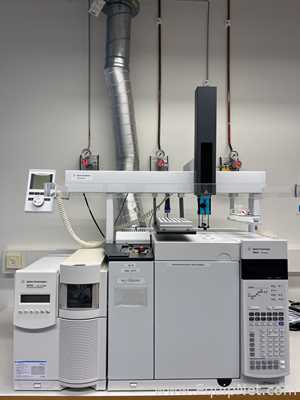 Agilent Technologies 7890A Gas Chromatograph and Agilent 5975C MSD with Triple Axis Detector