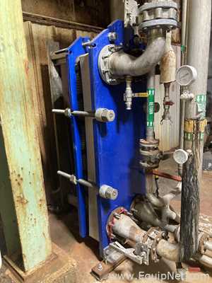 Alfa Laval M15-BFG TITANIUM 366.92 Sq. Ft. Plate Heat Exchanger  M-15