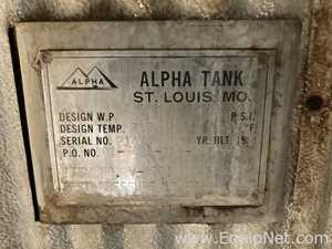 Alpha Tank Approx. 15000 Gallon 316L Stainless Steel Tank  V-4701