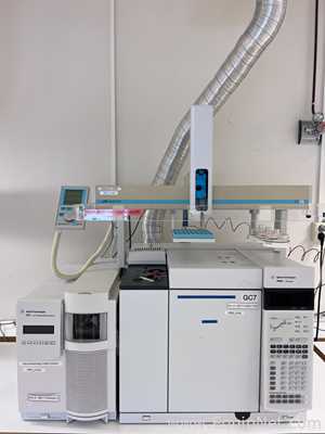 Agilent Technologies 7890A Gas Chromatograph and Agilent 5975 Inert XL Mass Selective Detector