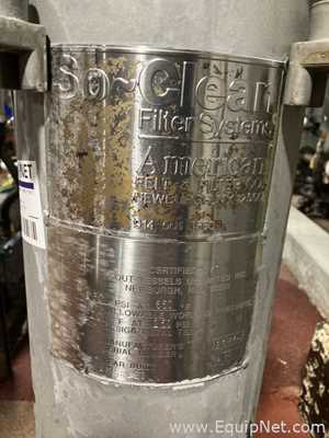 American Felt and Filter So Clean Stainless Steel Cartridge Filter
