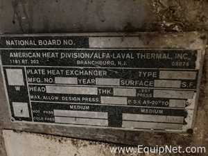 Intercambiador de Calor American Heat Division Alfa Laval Thermal, Inc. 