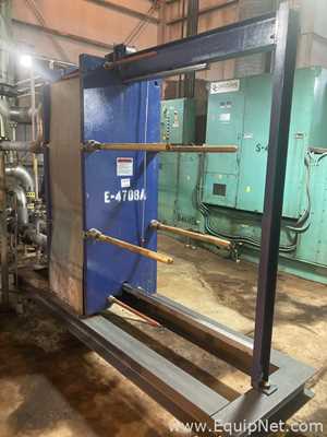 DraCool USA M15-BFG Stainless Steel Plate Heat Exchanger Approx. 1200 Sq. Ft.  E4708A