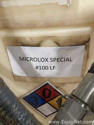Approximately 6000 gallon Plastic Tank With Stainless Steel Pump  P-4785