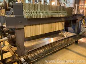 Eimco Shriver 900MM Polypropylene Plate and Frame Filter Press