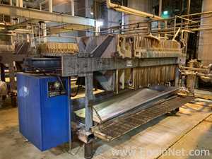 Eimco Shriver 900MM Polypropylene Plate and Frame Filter Press  F-4113