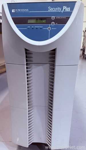 Powervar ABCDEF5200-22 Security Plus Uninterruptible Power Supply