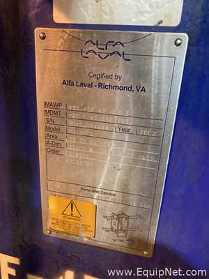 Trocador de Calor/Condensador aço inox Alfa Laval M10-MFG