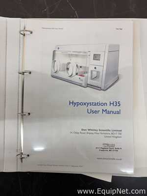 Caja de Guantes Don Whitley Scientific Whitley H35 Hypoxystation 